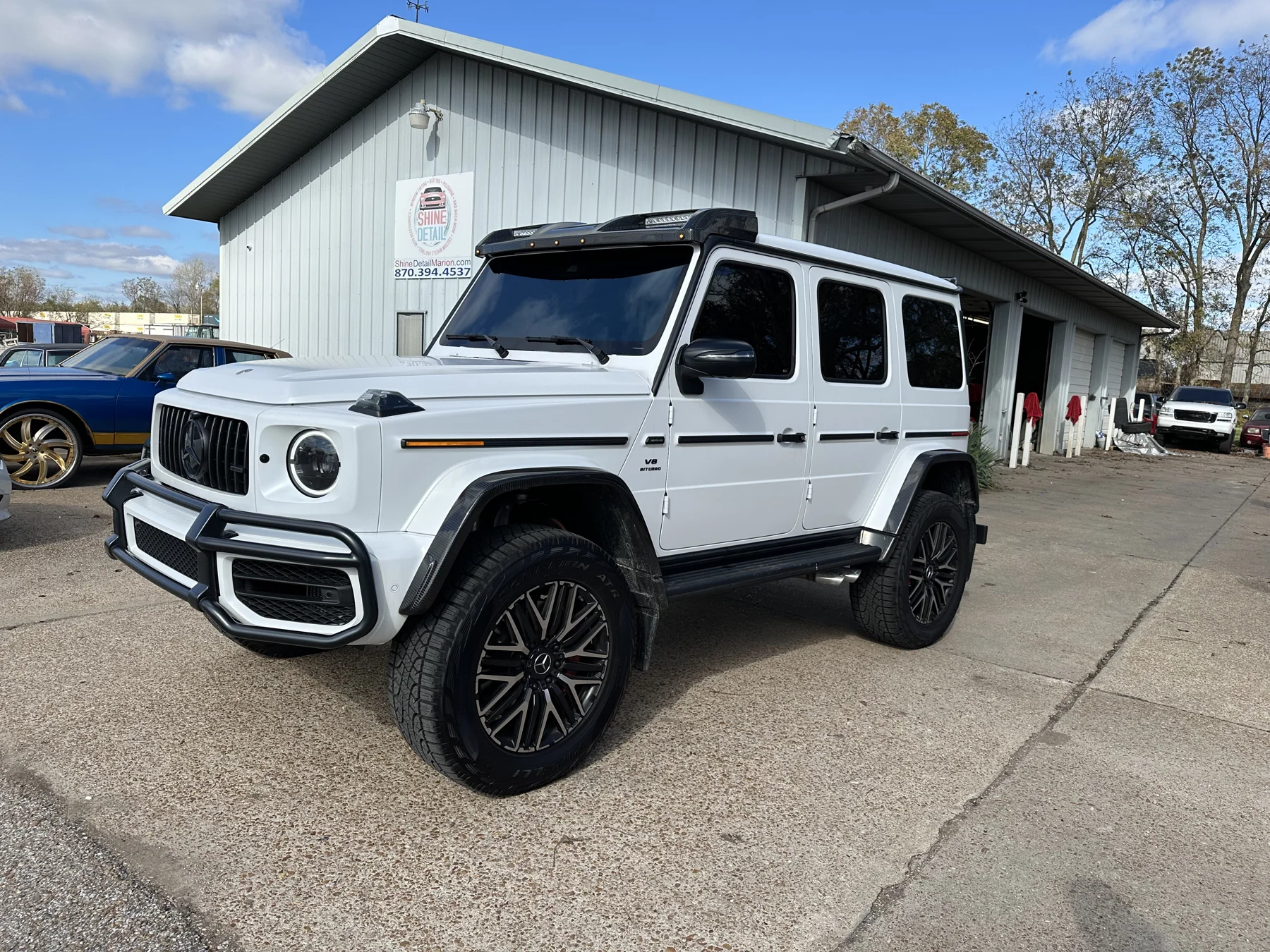 Mercedes-Benz G-Class outside Shine Detail Exclusive in Marion